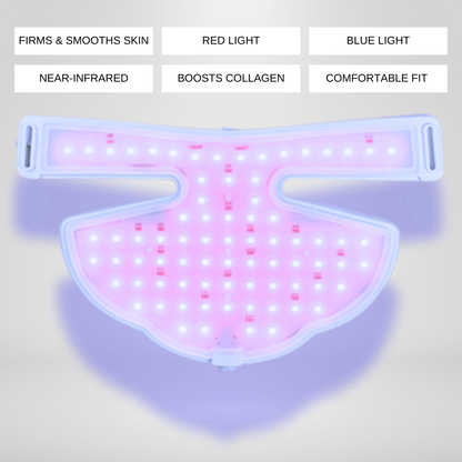 ZAQ Noor 2.0 LED Light Therapy Neck & Chest Mask
