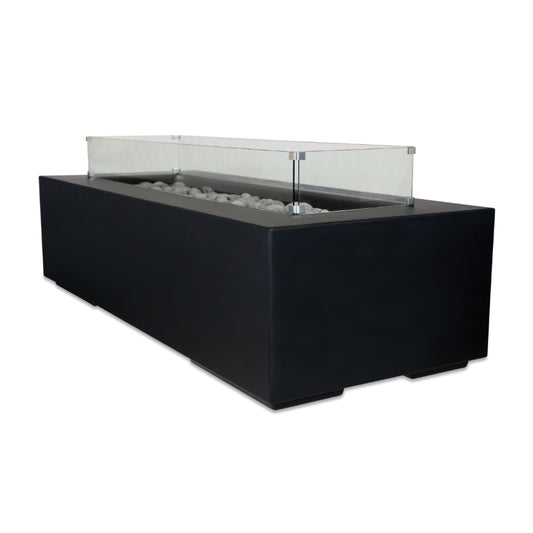 Archpot Aura Rectangle Fire Table - 78X32X20