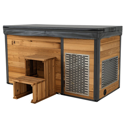 Redwood Outdoors Garden Sauna x Denali Cold Plunge
