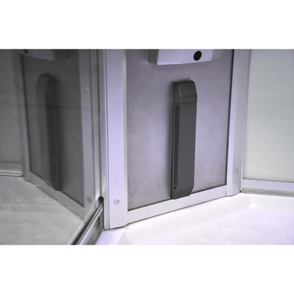 Platinum 59" 2 Person DZ903A Steam Shower-Sliding Door - Clear