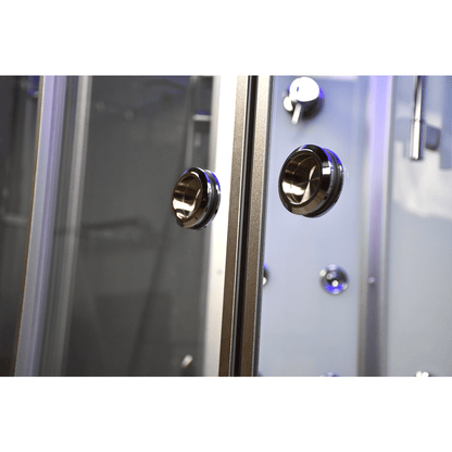 Platinum 59" 2 Person DZ903A Steam Shower-Sliding Door - Clear