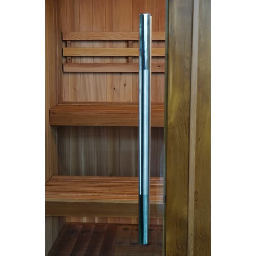Sunray Cayman 4-Person Double Bench Outdoor Traditional Sauna