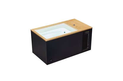 Luxury Spas 1 Person Cold Plunge Platinum - Black