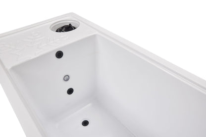 Luxury Spas 1 Person Cold Plunge All in - White