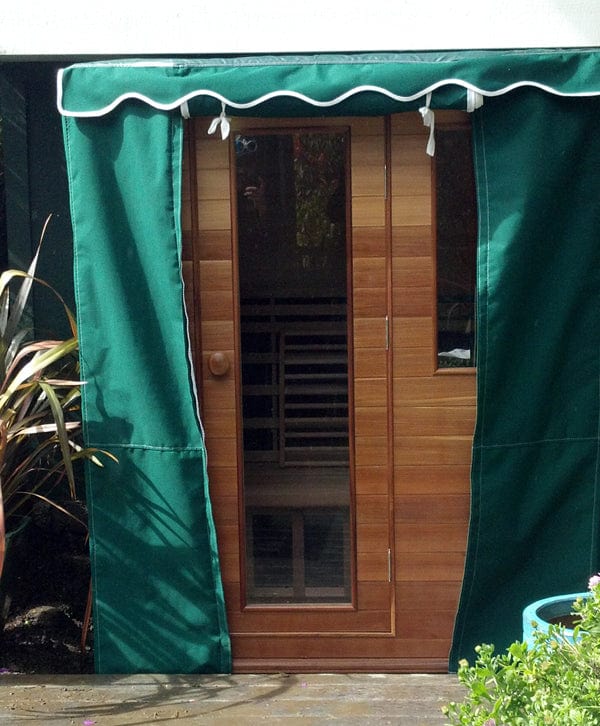 Rain Covers for Outdoor Enlighten Sauna ( Sunbrella material, waterproof)