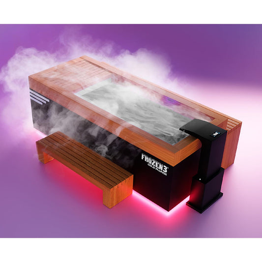 Medical Frozen 3™ Cold Plunge + Accessories Kit + Essential Oil Steam Generator - Standard Size Up to 6'1, 275 lbs