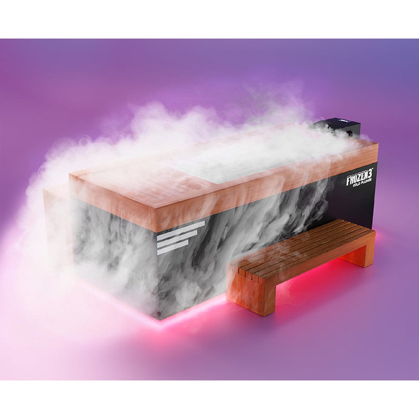 Medical Frozen 3™ Cold Plunge + Accessories Kit + Essential Oil Steam Generator - Standard Size Up to 6'1, 275 lbs