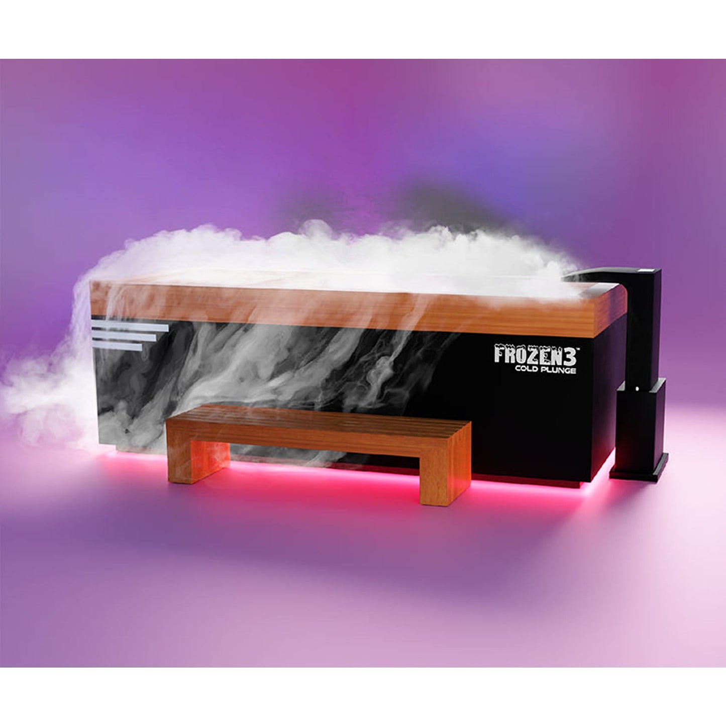 Medical Frozen 3™ Cold Plunge + Accessories Kit + Essential Oil Steam Generator - Standard Size Up to 6'1, 275 lbs