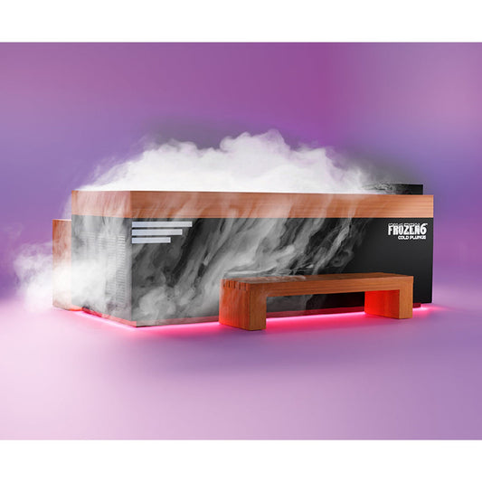 Medical Frozen 6™ Cold Plunge + Accessories Kit + Essential Oil Steam Generator - X-Large Size Up to 6'6, 350 lbs