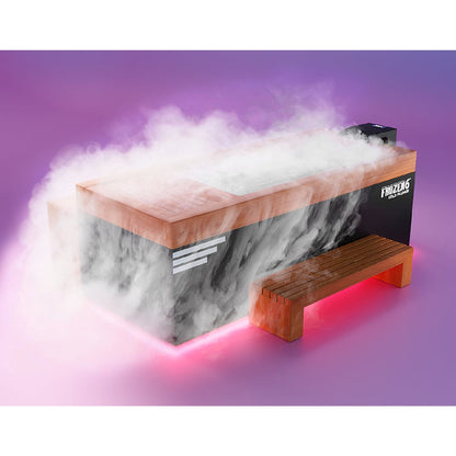 Medical Frozen 6™ Cold Plunge + Accessories Kit + Essential Oil Steam Generator - X-Large Size Up to 6'6, 350 lbs