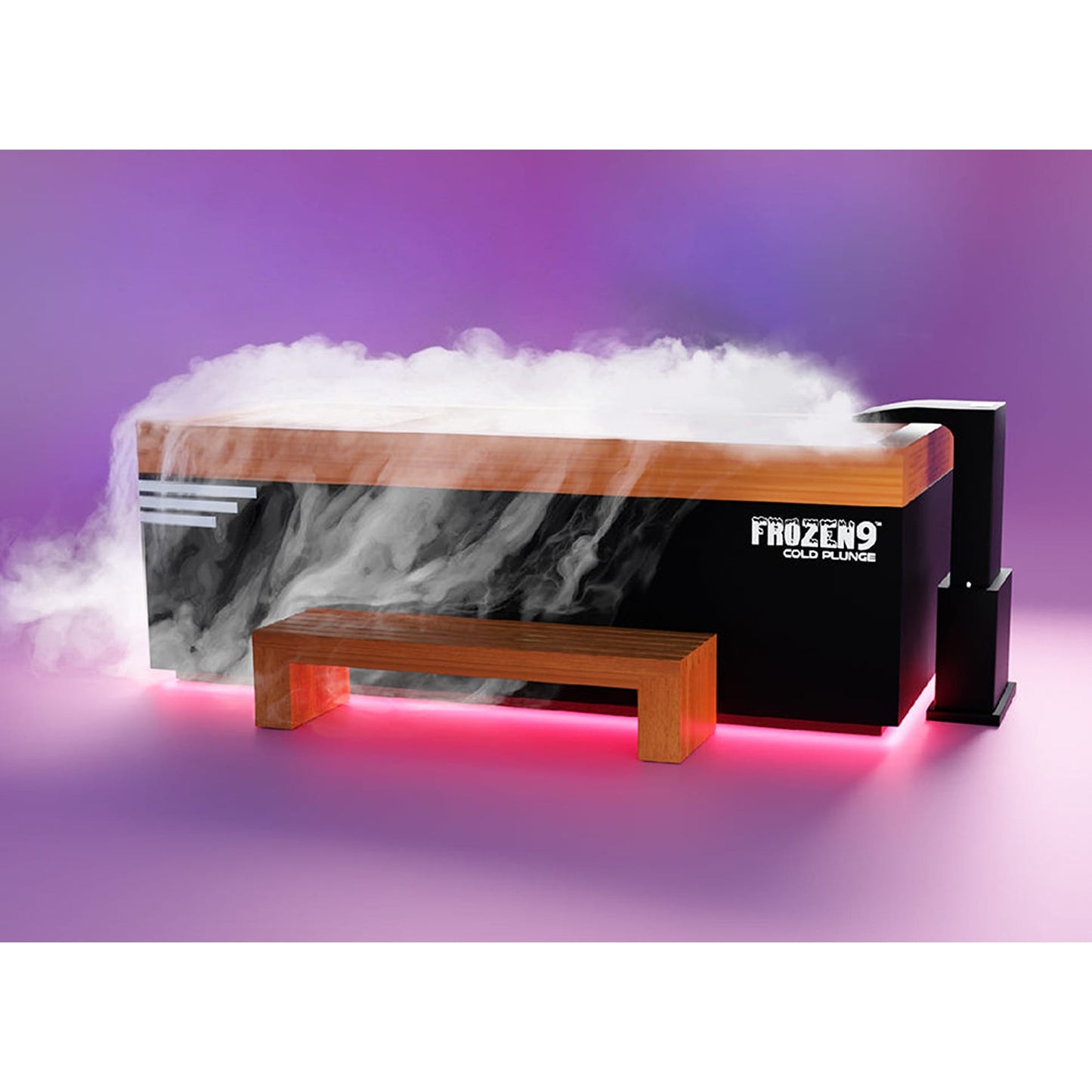Medical Frozen 9™ Cold Plunge + Accessories Kit + Essential Oil Steam Generator - Commercial Size Up to 6'6, 350 lbs