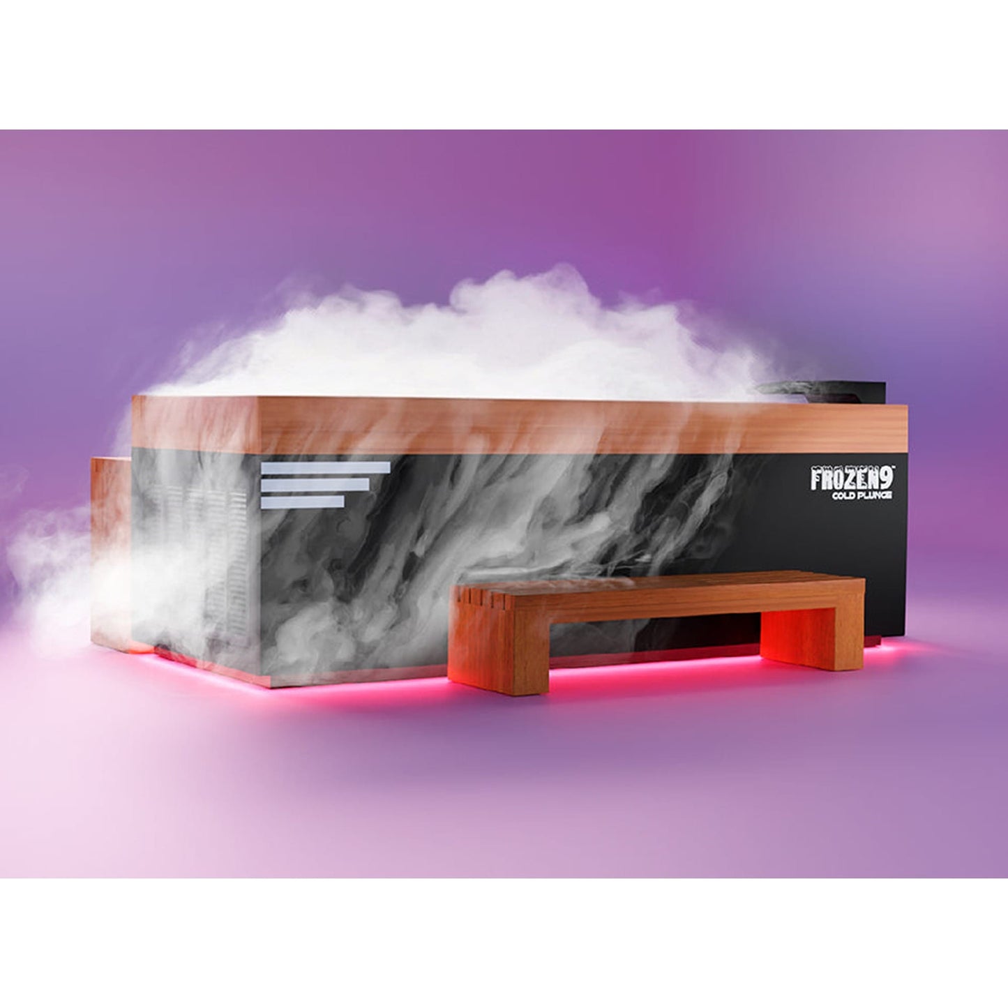 Medical Frozen 9™ Cold Plunge + Accessories Kit + Essential Oil Steam Generator - Commercial Size Up to 6'6, 350 lbs