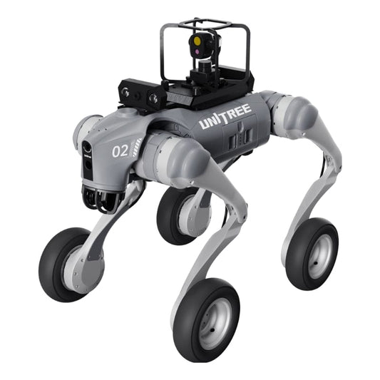 Unitree Go2W- EDU Plus - AI Quadruped Robot Dog with Wheels