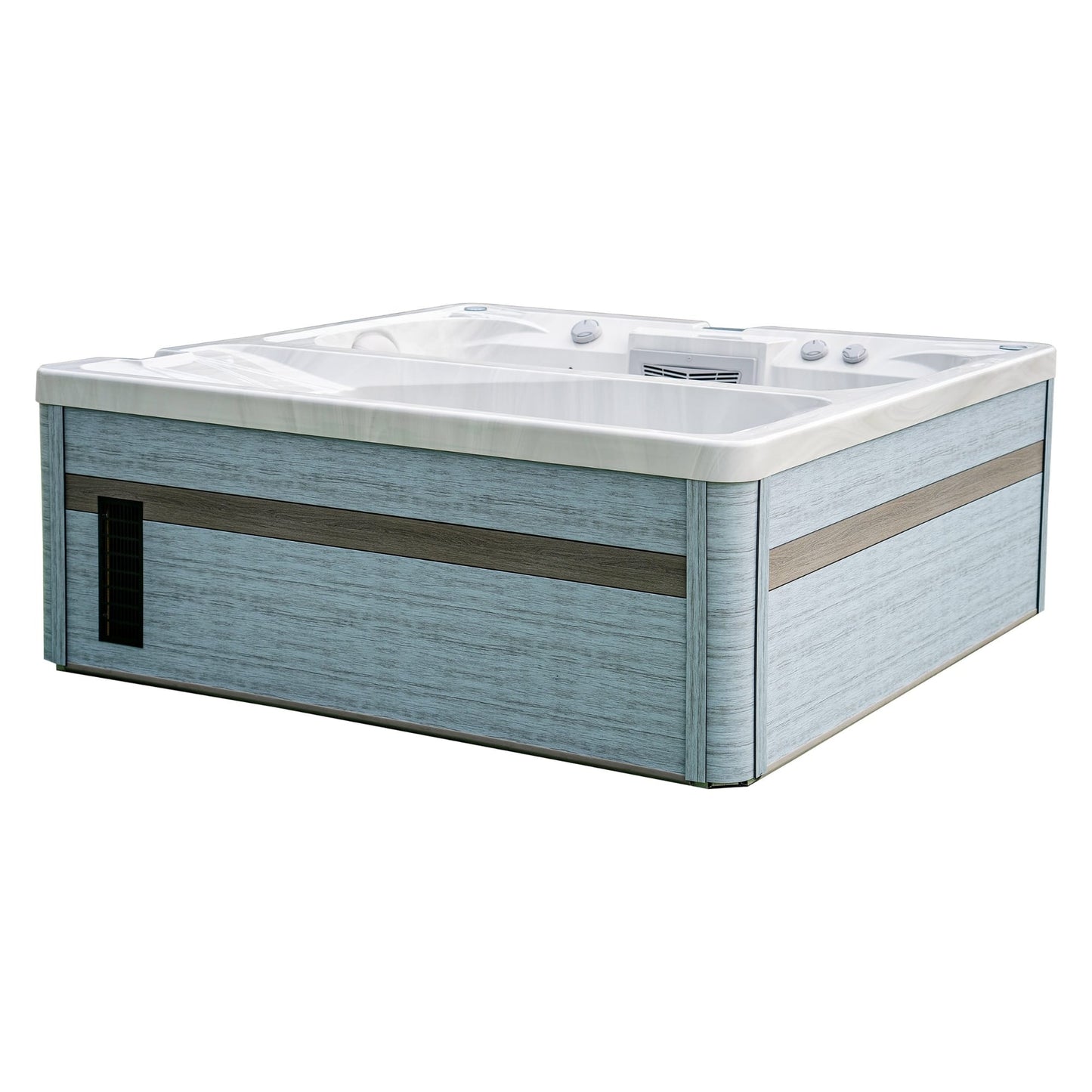 Luxury Spas Marquis 3- Person Hot and Cold Spa (WS-I02) - Cloud Gray