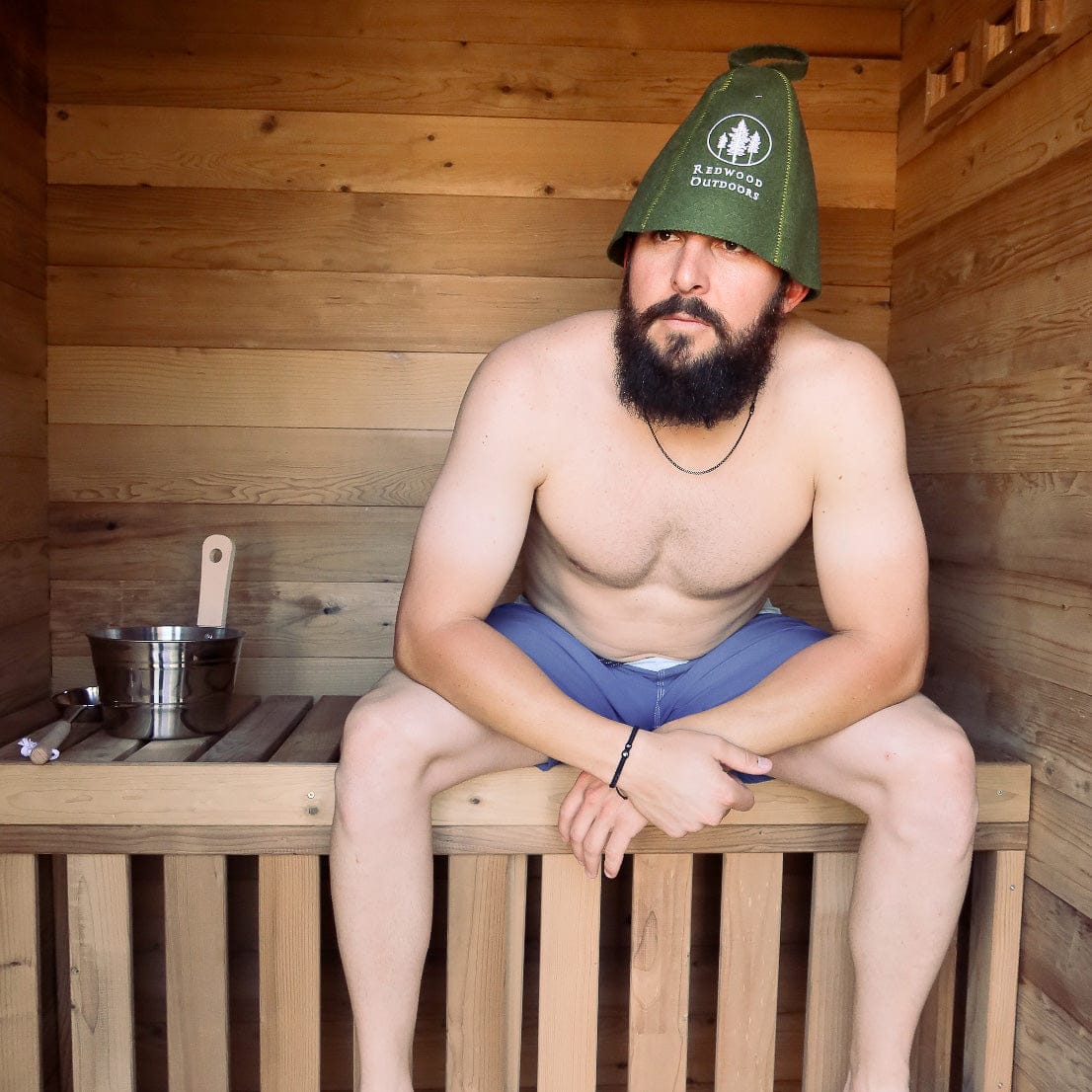 Traditional Felt Sauna Hat