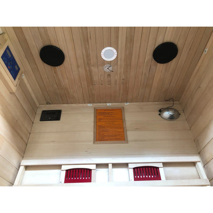 Sunray Burlington 2-Person Outdoor Infrared Sauna