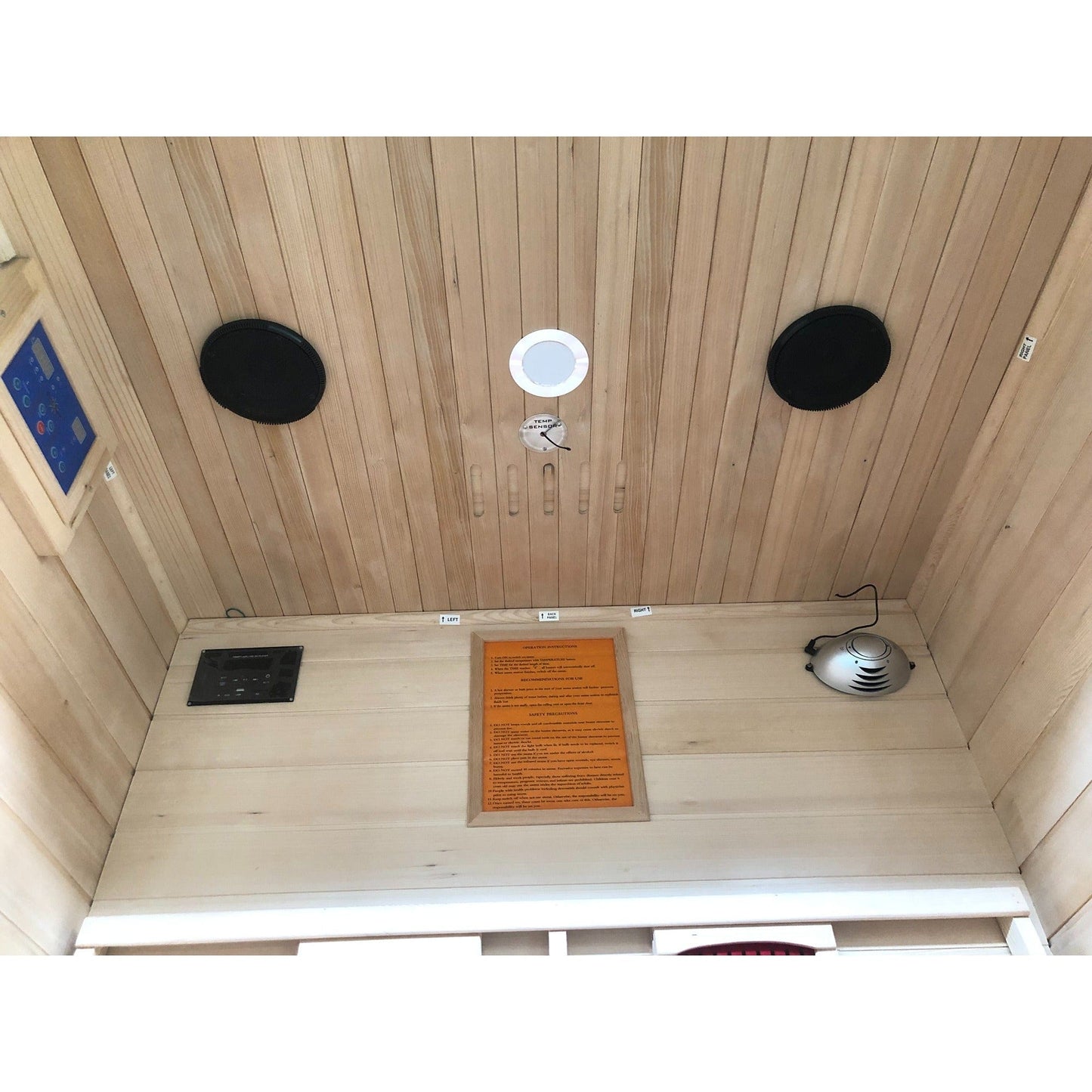 Sunray Burlington 2-Person Outdoor Infrared Sauna