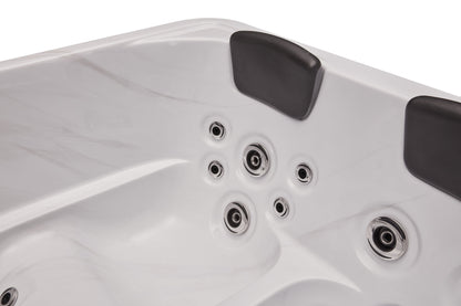 Riley 3-person Hot Tub (WS-291-CG) - Cloud Gray