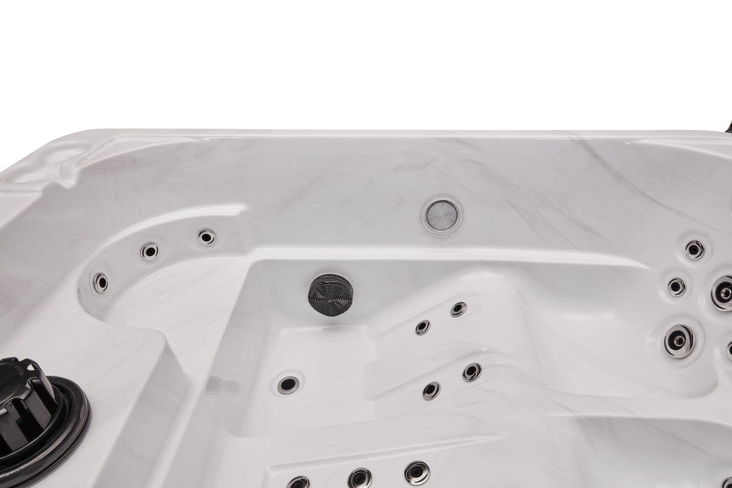 Riley 3-person Hot Tub (WS-291-CG) - Cloud Gray