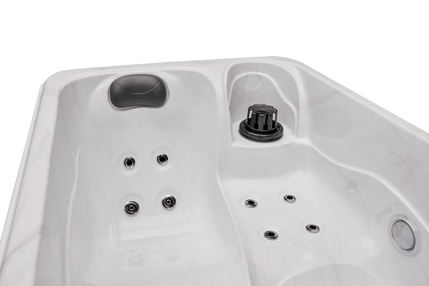 Cashmere 2-person Hot Tub (WS-790-CG) - Cloud Gray