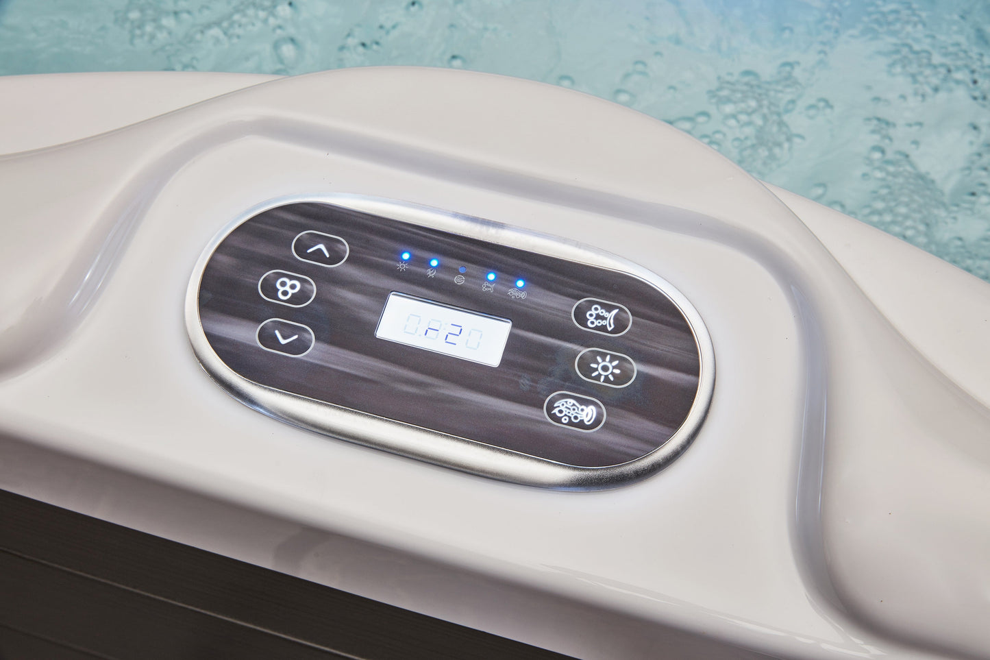 Eclipse 6 Person Hot Tub With Bluetooth (WS-192-CG) - Pearl Gray