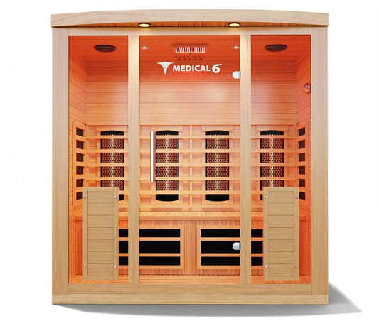 Medical 6 Version 2 Full Spectrum Infrared Sauna