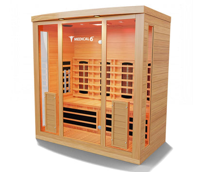 Medical 6 Version 2 Full Spectrum Infrared Sauna