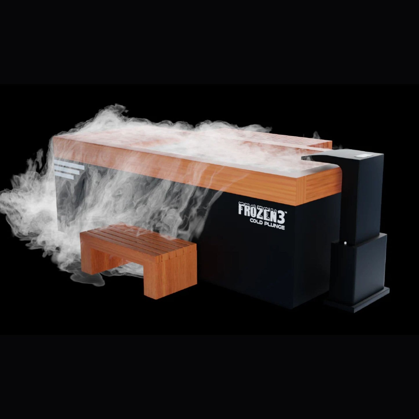 Medical Frozen 3™ Cold Plunge + Accessories Kit + Essential Oil Steam Generator - Standard Size Up to 6'1, 275 lbs