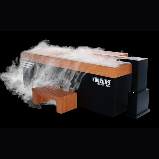 Medical Frozen 9™ Cold Plunge + Accessories Kit + Essential Oil Steam Generator - Commercial Size Up to 6'6, 350 lbs