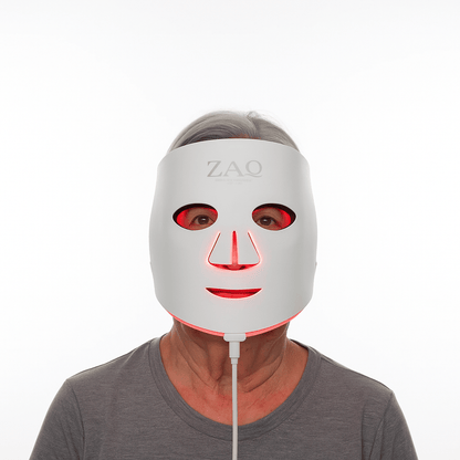 ZAQ Noor 2.0 Pro Light Face Mask: 1072nm Deep Infrared, Red & Blue Light