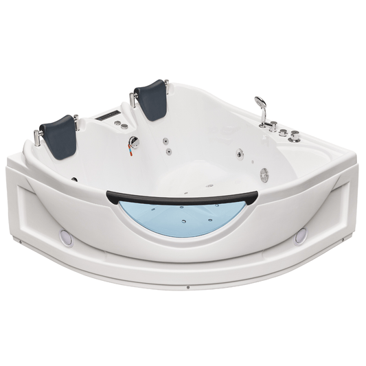 Mesa BT-150150 60" Corner Air/Whirlpool Combination Bathtub