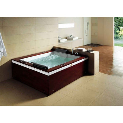 Mesa BT-0502 71" Rectangular Freestanding Combination Bathtub