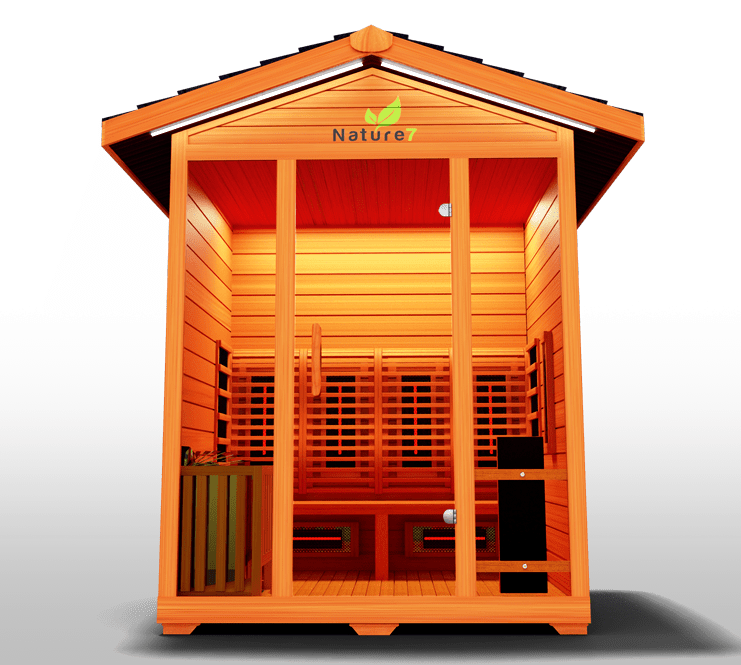 Nature 7 Medical Sauna - Ultra Full Spectrum Outdoor Sauna