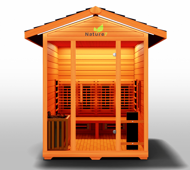 Nature 7 Medical Sauna - Ultra Full Spectrum Outdoor Sauna