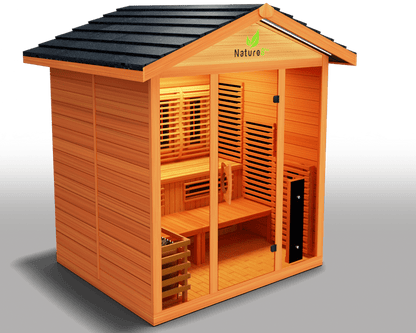 Nature 8 Plus Medical Sauna - Indoor or Outdoor Sauna