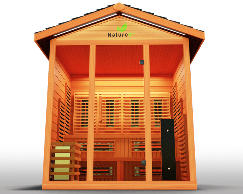 Nature 8 Plus Medical Sauna - Indoor or Outdoor Sauna