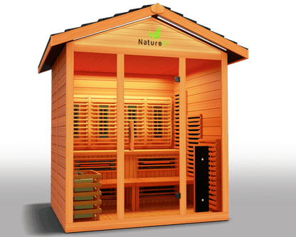 Nature 8 Plus Medical Sauna - Indoor or Outdoor Sauna