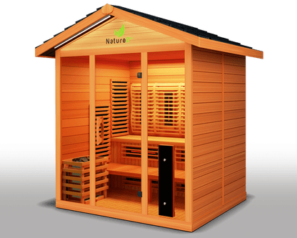 Nature 8 Plus Medical Sauna - Indoor or Outdoor Sauna