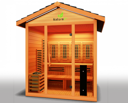 Nature 8 Plus Medical Sauna - Indoor or Outdoor Sauna