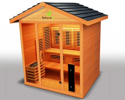 Nature 8 Plus Medical Sauna - Indoor or Outdoor Sauna