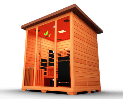 Nature 8 Plus Medical Sauna - Indoor or Outdoor Sauna