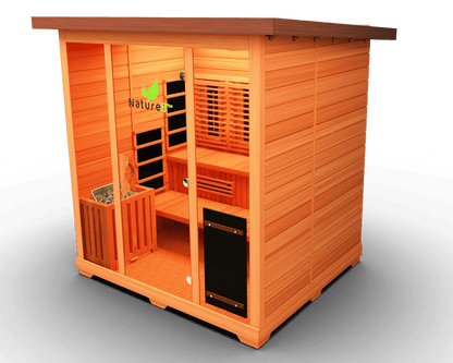 Nature 8 Plus Medical Sauna - Indoor or Outdoor Sauna