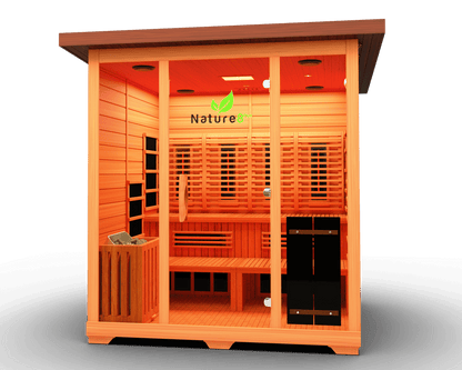 Nature 8 Plus Medical Sauna - Indoor or Outdoor Sauna