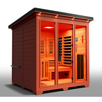 Nature 8 Plus Medical Sauna - Indoor or Outdoor Sauna