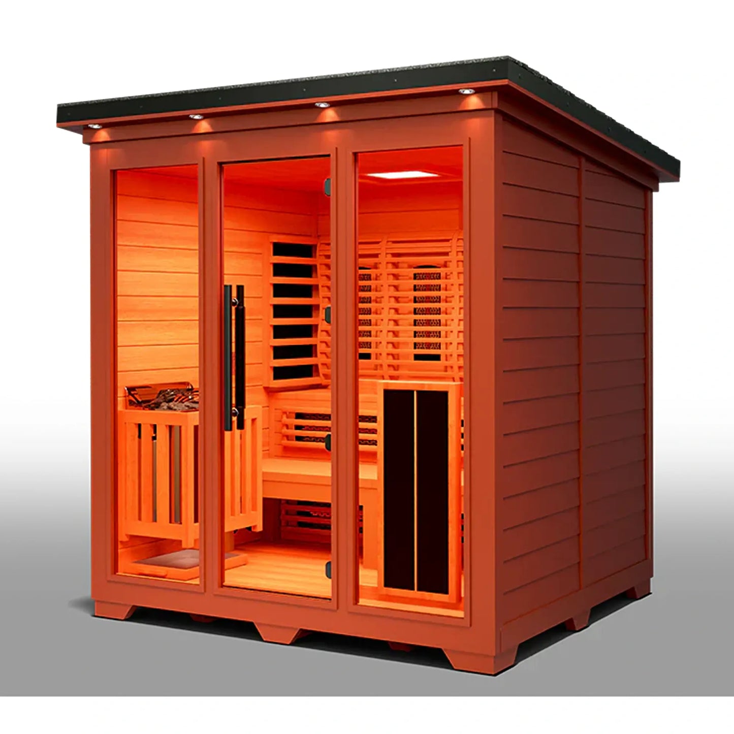 Nature 8 Plus Medical Sauna - Indoor or Outdoor Sauna