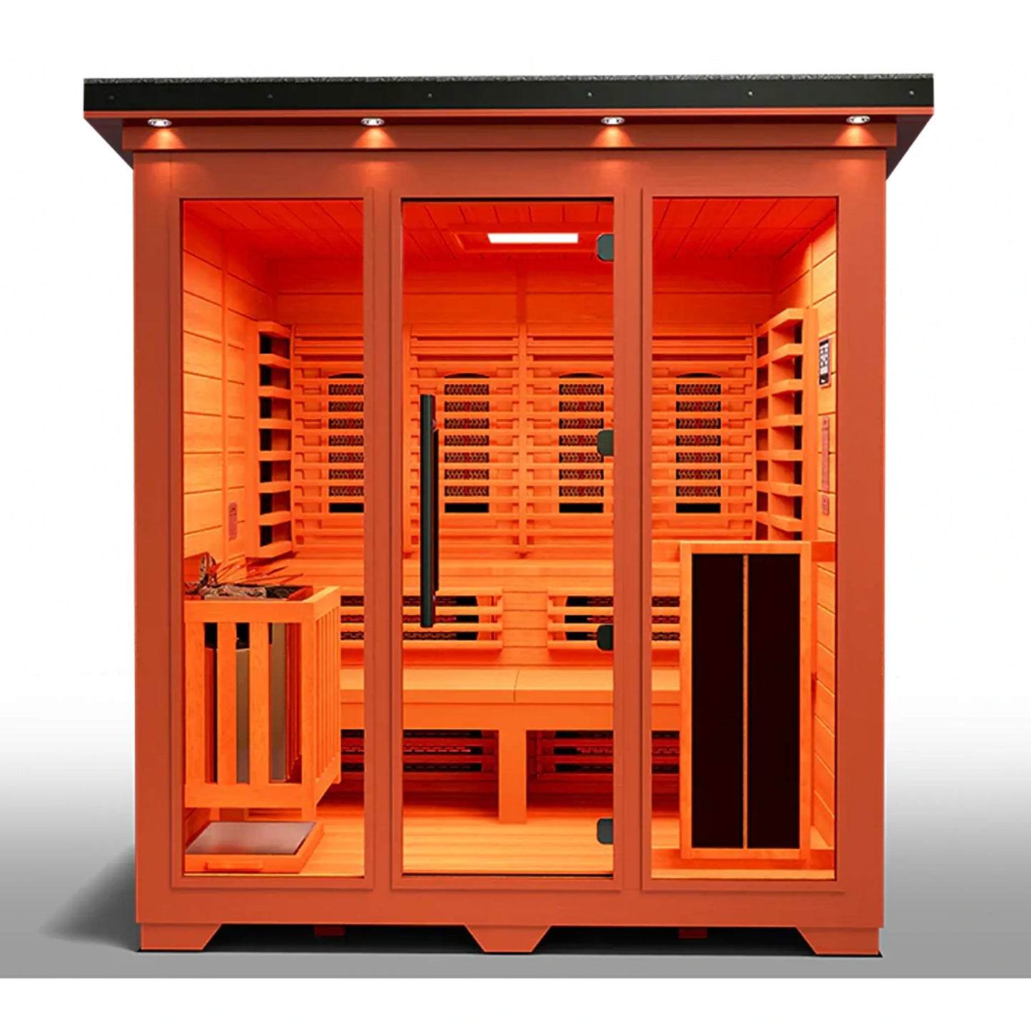 Nature 8 Plus Medical Sauna - Indoor or Outdoor Sauna