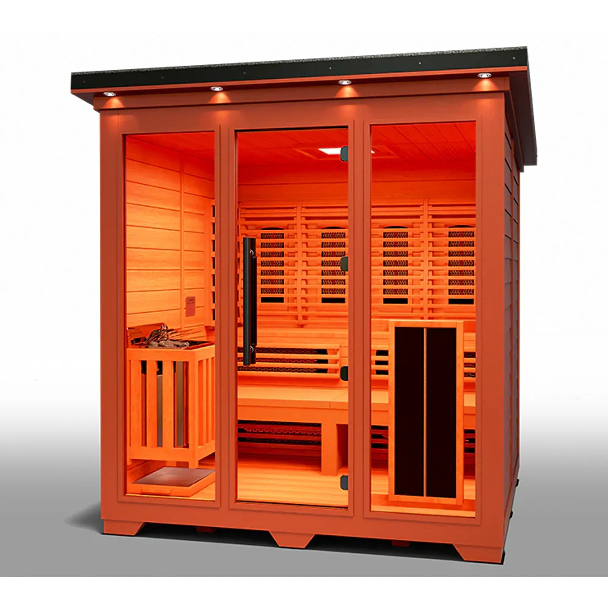 Nature 8 Plus Medical Sauna - Indoor or Outdoor Sauna – Airpuria