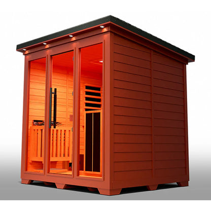 Nature 8 Plus Medical Sauna - Indoor or Outdoor Sauna