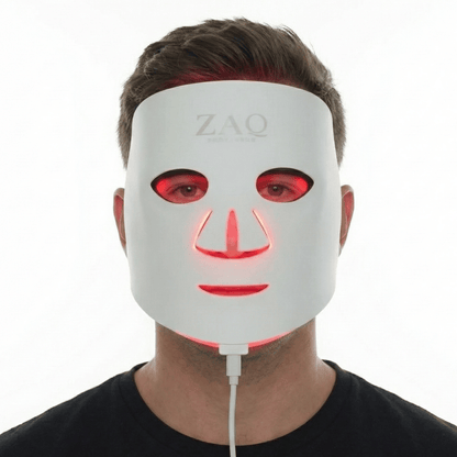 ZAQ Noor 2.0 Pro Light Face Mask: 1072nm Deep Infrared, Red & Blue Light