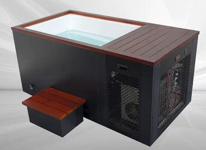 Luxury Spas 1 Person Cold Plunge Platinum - Black